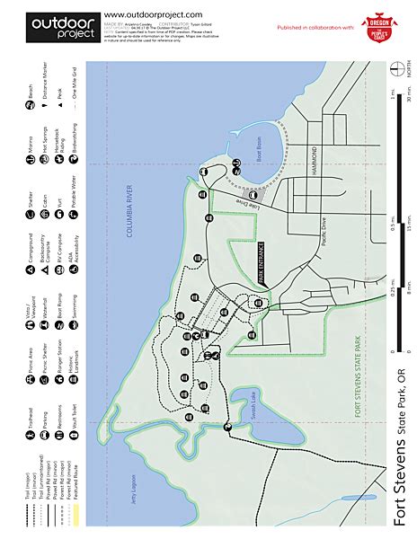 Fort Stevens State Park Map - Maping Resources