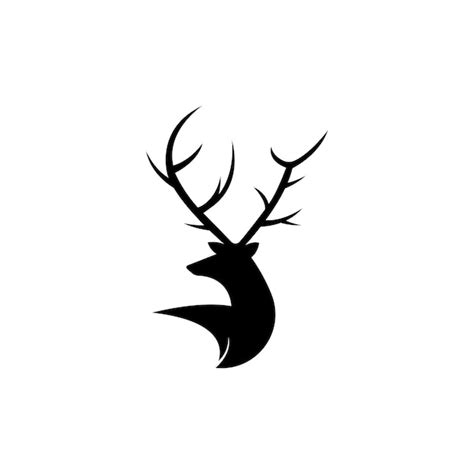 Premium Vector | Deer logo template vector icon illustration design