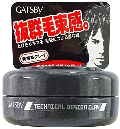 Mandom Gatsby - Technical Design Clay 30g Review | Gatsby hair wax ...