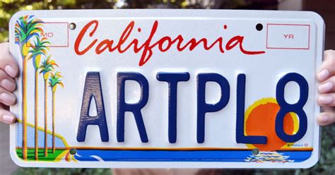 This Iconic California License Plate Has A Very Creative History | LAist