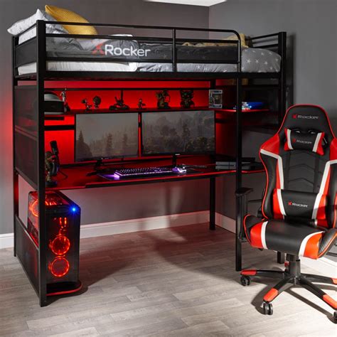 Every Kid's Room Needs This Gaming Desk/Bunk Bed Combo