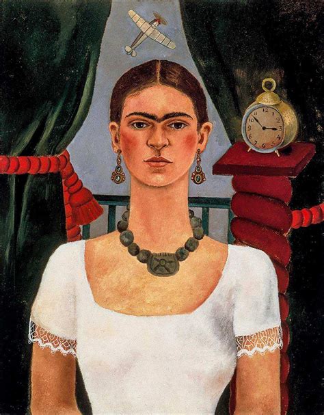 Famous Frida Kahlo Self Portrait