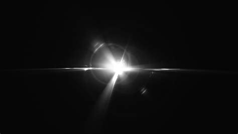 Black and White Optical lens flares Rotate Loop 2567962 Stock Video at ...