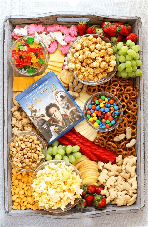 Movie Night Snack Board - Simply Made Recipes