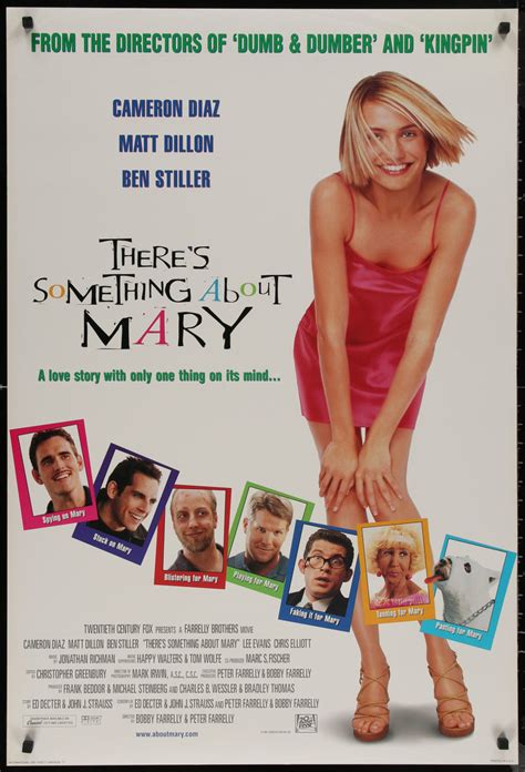 There's Something About Mary - 1998 - Original Movie Poster – Art of ...