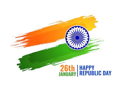 Free Vector | Abstract Indian flag tricolor background