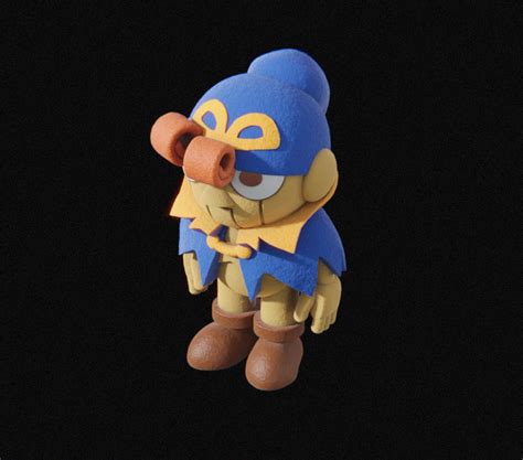 STL file Super Mario RPG "Geno 🎮・3D print object to download・Cults