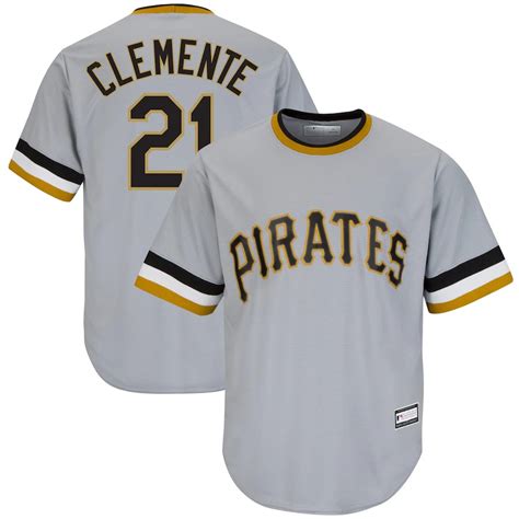 Roberto Clemente Jersey S-3X, 4X, 5X, 6X, XLT, 2XLT, 3XLT, 4XLT, 5XLT