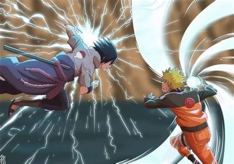 Sasuke Chidori ⚡ Vs Naruto Rasengan 🌀 | Imagenes animadas, Fondo de ...