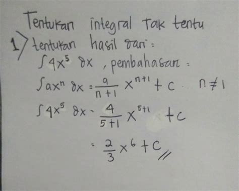 Soal Dan Pembahasan Integral Logaritma Natural