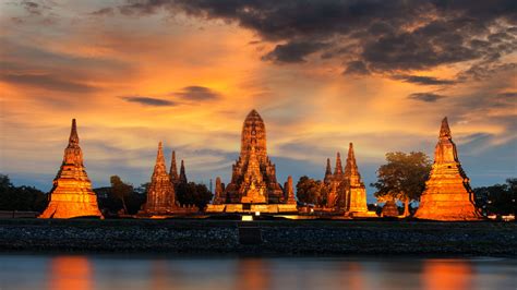 Bing HD Wallpaper Sep 9, 2023: Ayutthaya Historical Park, Thailand ...