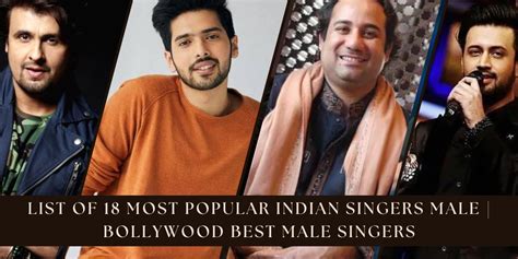 List of 18 Most Popular Indian Singers Male | Shuru