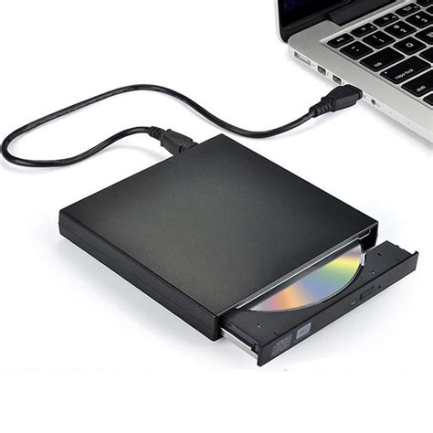 Buy External CD DVD Drive, USB 2.0 Slim Protable External CD-RW Drive ...