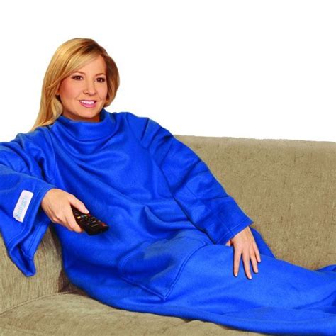 The Snuggie® Blanket in blue brightens any room! Great for around the ...