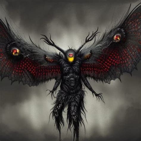 Legends & Lore: Mothman - AI Generated Artwork - NightCafe Creator