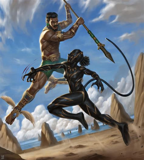 Namor vs Black Panther : r/Marvel