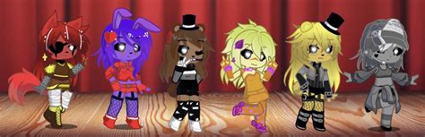 Alternate Eye Versions of the Fnia 1 cast by GachaSnowflake80 on DeviantArt