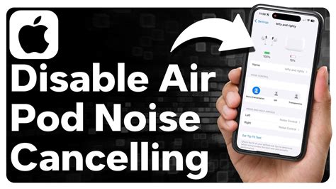 How To Turn Off Noise Cancelling On AirPods Pro - YouTube