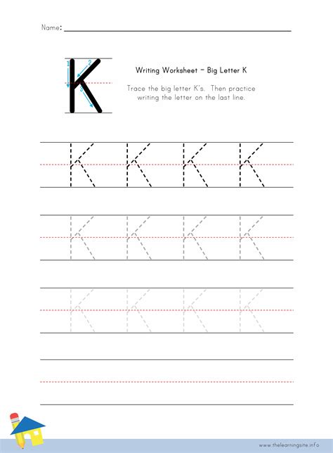 15 Learning the Letter K Worksheets - Kitty Baby Love