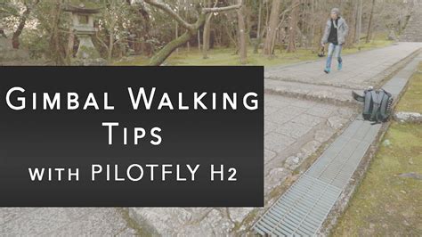 Gimbal Walking Tips - Pilotfly H2 - YouTube