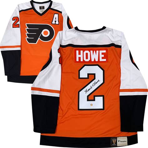 Mark Howe Autographed Philadelphia Flyers Fanatics Heritage Jersey ...