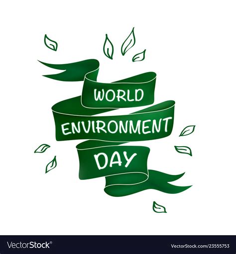 Creative poster or banner of world environment day