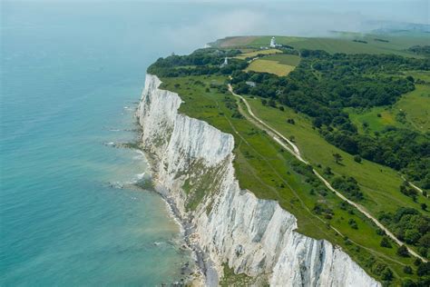 White Cliffs of Dover, UK. | Ocean city, White cliffs of dover, Ocean ...