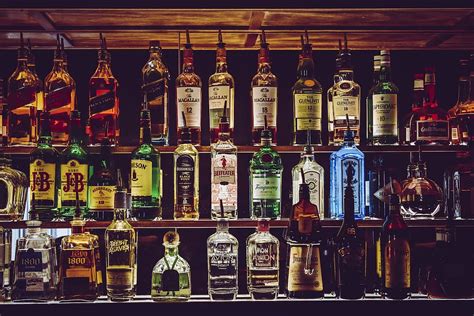 1366x768px | free download | HD wallpaper: Assorted Wine Bottles ...