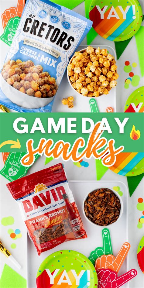 Game Day Snacks | Cutefetti