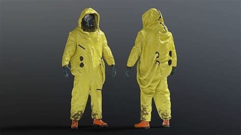 HAZMAT SUIT NBC 3D model | CGTrader