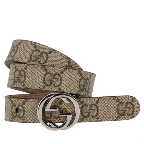 Belt kids Gucci | Belt Gucci Kids Beige | Belt Gucci 258395 KGD0N Giglio EN