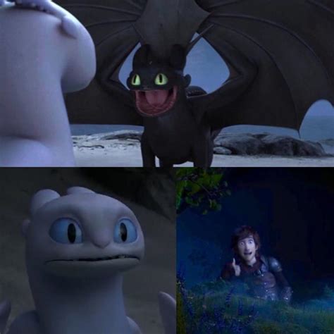 Toothless impressing Light fury Blank Template - Imgflip