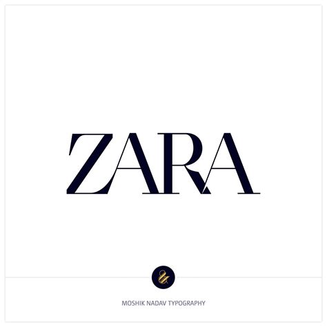 ZARA Logo concept by Moshik Nadav Typography on Behance