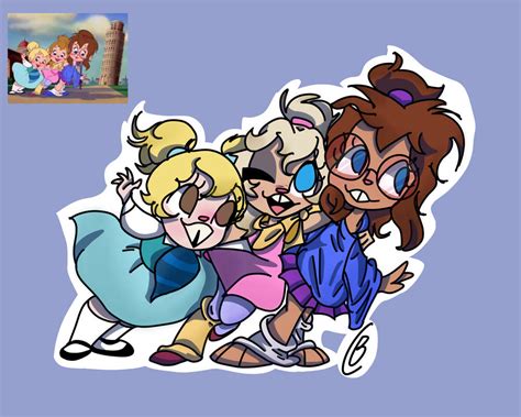 The Chipettes -redraw (updated version) by BreakfastcatART on DeviantArt