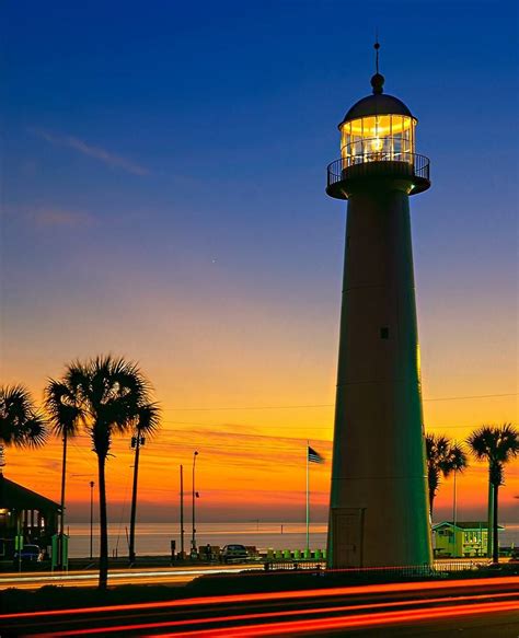 Biloxi #lghthouse - Biloxi, #MS. Probably the only one in the middle of ...