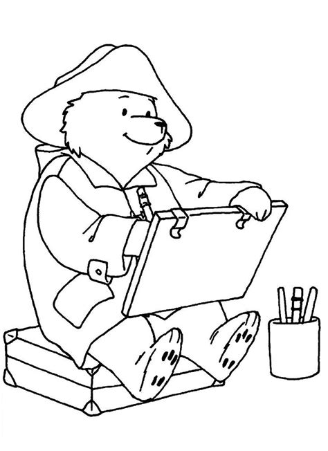 Paddington Bear Coloring Pages - Free Printable Coloring Pages for Kids