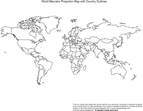 World Map Google Pdf New Printable Blank World Outline Maps Royalty ...