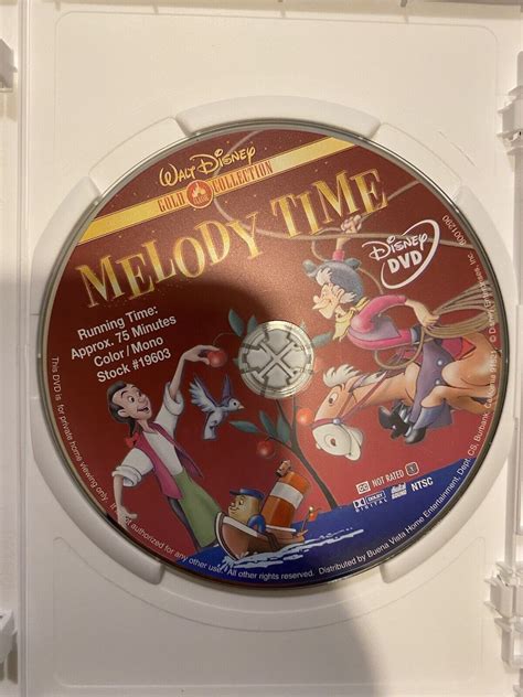 Melody Time (DVD, Disney Gold Collection, 1948) - 717951008541 | eBay