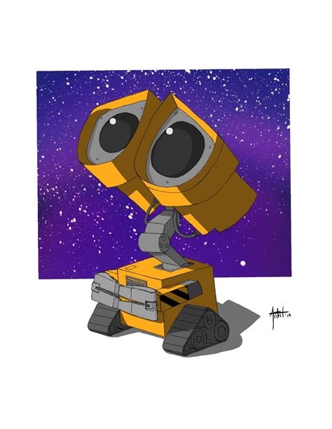 Wall-e colored .more on my IG: @art_of_infrit #walle #pixar #pixarart # ...