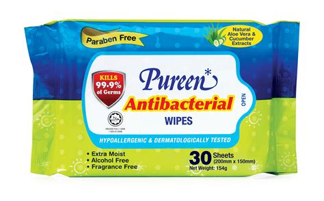 Antibacterial Wipes – Pureen Malaysia