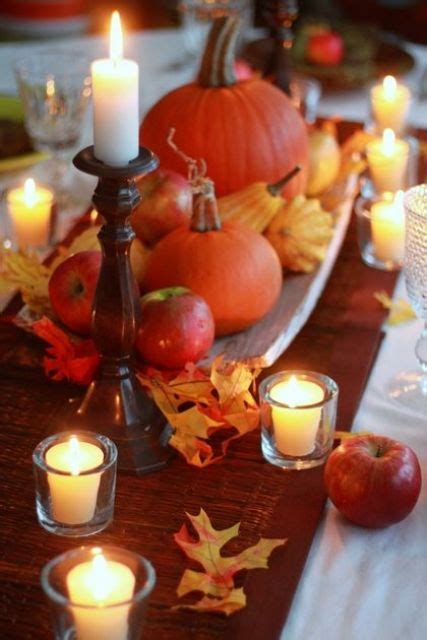 27 Cozy And Cute Candle Décor Ideas For Fall - DigsDigs