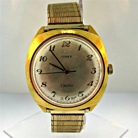 Vintage Timex Electric 10k Rolled Gold Plated Watch (3005262CB)