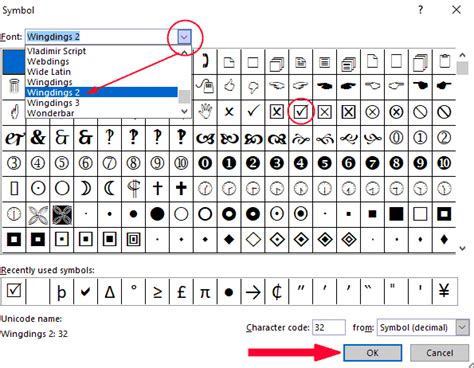 How to Type Check Mark & Checkbox Symbols in Word [ ☑ ] (+ Alt Code ...