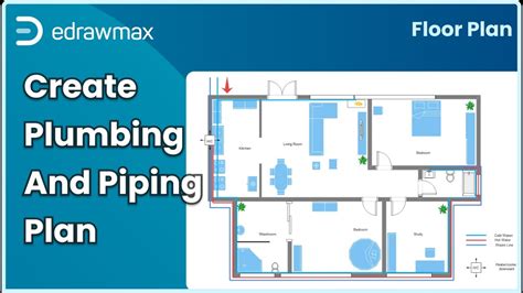 How to Create a Plumbing and Piping Plan | How to Draw Plumbing Lines ...