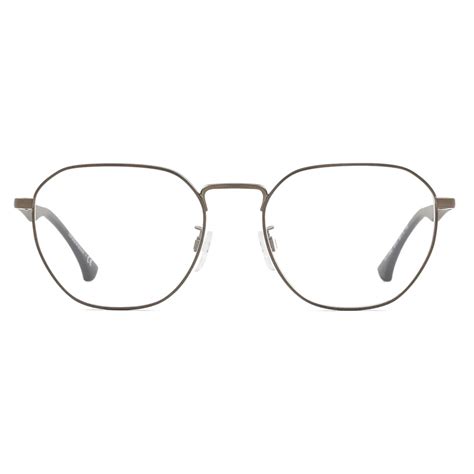 Giorgio Armani - Men Square Eyeglasses - Anthracite - Eyeglasses ...