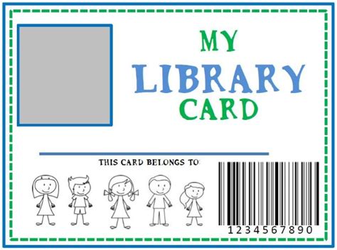 Family Library & DIY Pretend Library Card (she: Kristina) - Or so she ...