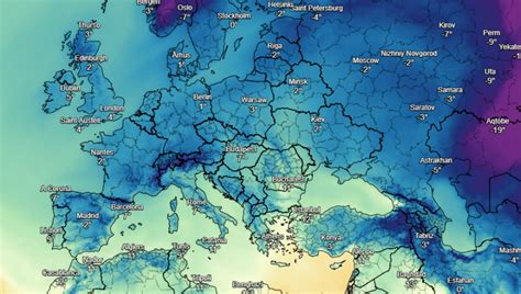 UK and Europe weather forecast latest January 5 Freezing temperatures ...