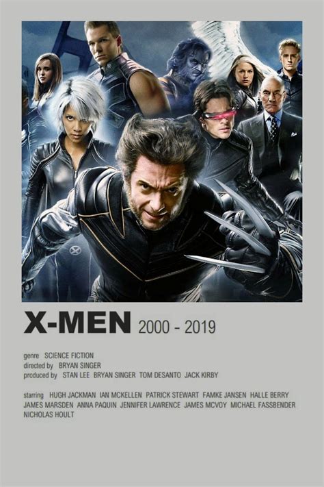 X-Men movie poster Hugh Jackman James McVoy Wolverine Storm Xavier ...