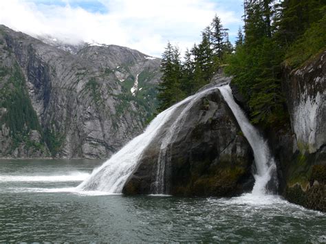 Icy Falls - Tracy Arm Fjord, Alaska - World of Waterfalls