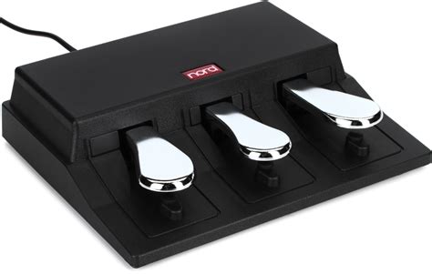 Nord Triple Pedal Unit for Nord Stage 2 and Stage 3 Pianos with Half ...